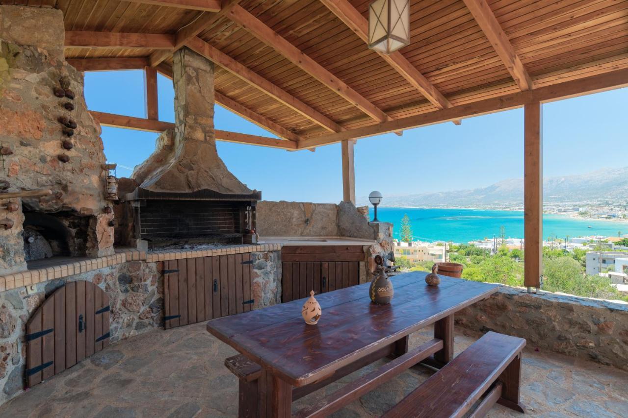 Escape In Blue Villa Stalida Екстериор снимка